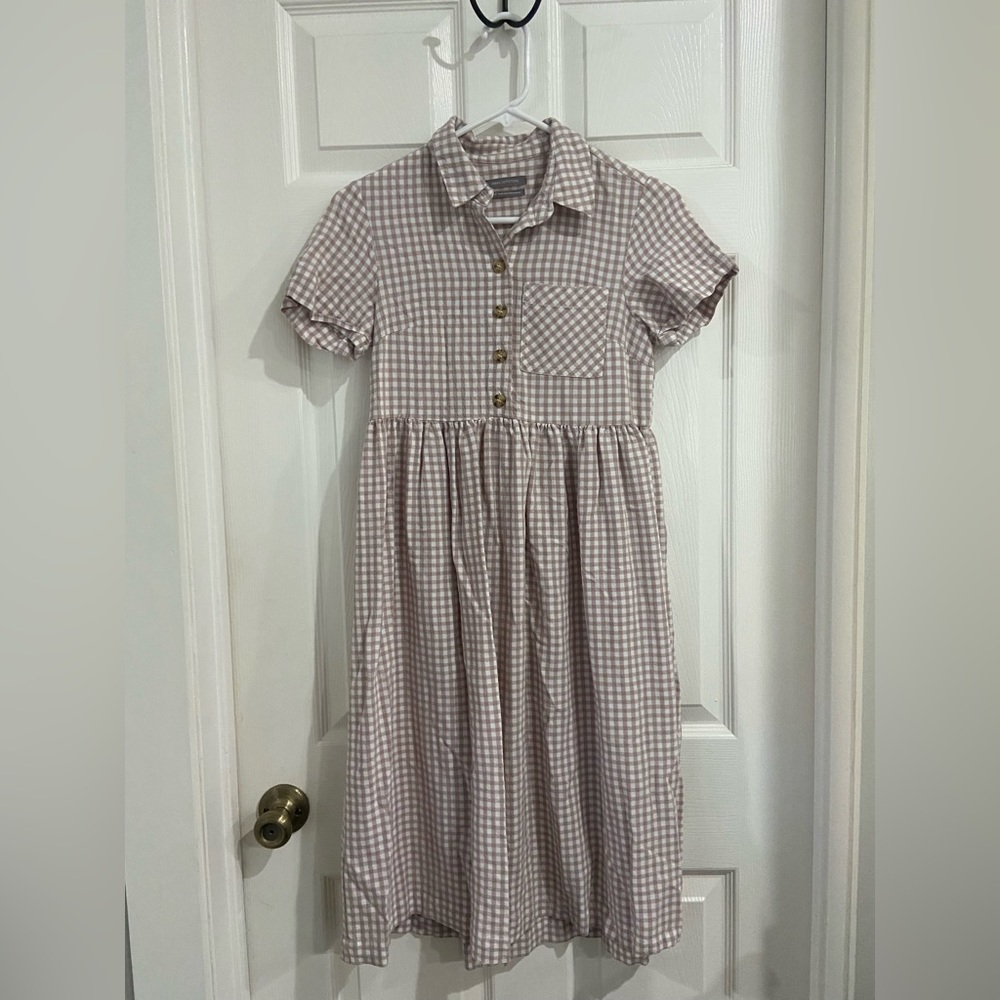 Casual Tan Dress
